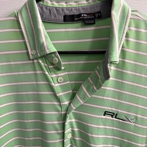 Excellent condition. No flaws. Signature RLX loop label and embroidered logo.